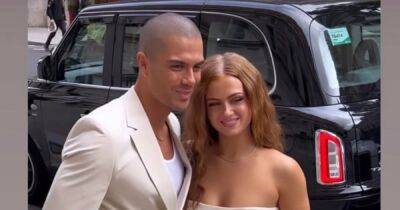 BBC Strictly couple Max George and Maisie Smith look more loved-up than ever as they step out in matching outfits - www.manchestereveningnews.co.uk - London
