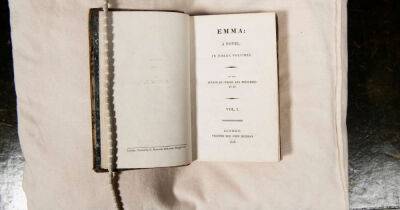 First edition of Jane Austen's Emma sells for record £375,000 - www.msn.com - Britain - USA - county Hampshire