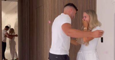 Pregnant Molly-Mae Hague stands in shock as she reveals baby's gender with Tommy Fury - www.manchestereveningnews.co.uk - Hague - county Love