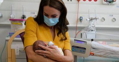 Kate Middleton - prince Louis - princess Charlotte - Charlotte Princesscharlotte - prince William - Karen Millen - prince George - 'Broody' Kate Middleton lovingly cradles tiny baby after William hints at baby number four - ok.co.uk - Hungary - city Budapest, Hungary