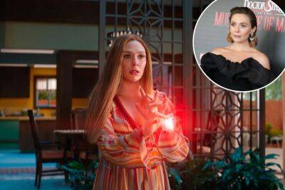 Elizabeth Olsen - Paul Bettany - Elizabeth Olsen finds it ‘embarrassing’ filming Marvel scenes - nypost.com