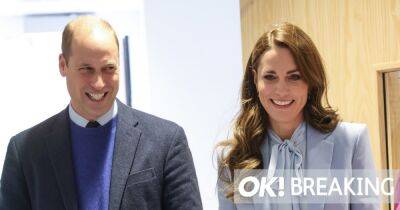 Kate Middleton - prince William - Williams - Prince William and Kate Middleton are all smiles as they arrive in Northern Ireland - ok.co.uk - Ireland - city Belfast
