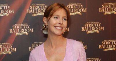 Stacey Dooley called 'beautiful' as she shows off growing baby bump in cut-out dress - www.ok.co.uk