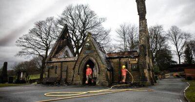 170-year-old cemetery chapel ravaged by huge fire to finally be rebuilt nearly two years on - manchestereveningnews.co.uk