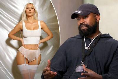 Kim Kardashian - Kanye West - Tucker Carlson - Kanye West calls out Kim Kardashian’s Skims for being ‘overly sexualized’ - nypost.com - Paris - Chicago