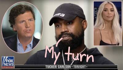 Kanye West Calls Out Kim Kardashian's 'Overly Sexualized' Brand, Lizzo's Weight, & Defends Being Pro-Life In Jaw-Dropping Tucker Carlson Interview - perezhilton.com