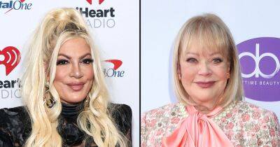 Tori Spelling - Aaron Spelling - Tori Spelling and Mom Candy Spelling’s Ups and Downs Over the Years - usmagazine.com
