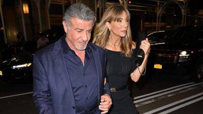 Sylvester Stallone, Jennifer Flavin enjoy a date in NYC as divorce is reportedly dismissed - www.foxnews.com - New York - New York - Florida - county Palm Beach