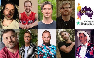 Finalists Announced For Mr Gay Pride Australia 2022 - gaynation.co - Australia