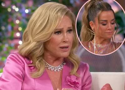 Kathy Hilton & Kyle Richards Are Barely Talking To Each Other After Getting Into Explosive Confrontation While Filming RHOBH Reunion! - perezhilton.com