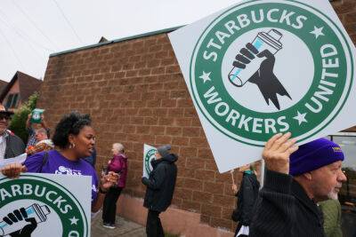 SAG-AFTRA & WGA East “Deeply Distressed” By Judge Ordering Starbucks Workers Attempting To Unionize To Turn Over Communiques With Reporters - deadline.com - county Buffalo