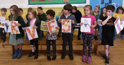 Auchencairn Primary pupils celebrate harvest with special assembly - www.dailyrecord.co.uk