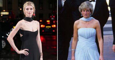 Elizabeth Debicki Honors Princess Diana With Her ‘The Crown’ Premiere Dress - www.usmagazine.com - London