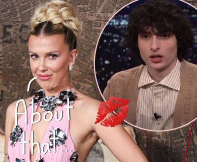 Shadier Things! Millie Bobby Brown Says Finn Wolfhard Is A 'Lousy Kisser'! - perezhilton.com - county Holmes