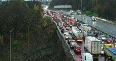 Traffic Scotland - Traffic chaos on M8 as 'five car smash' causes huge tailbacks - dailyrecord.co.uk - Scotland - city Kingston