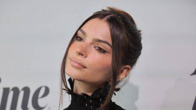 Emily Ratajkowski Wore a Sheer Black Maxi Dress With Big Bling—See Pics - www.glamour.com