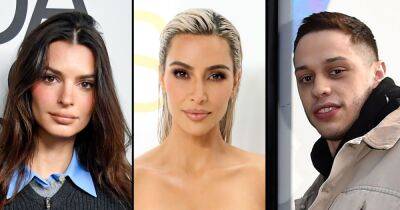 Emily Ratajkowski ‘Likes’ Kim Kardashian’s Skin-Baring Photo Shoot Amid Pete Davidson Romance - www.usmagazine.com - New York