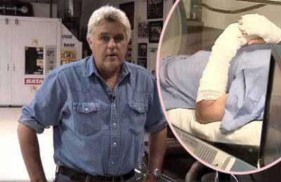 Jay Leno - Recovering Jay Leno Seen For First Time Since Suffering Horrible Burns - perezhilton.com