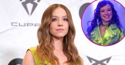 Sydney Sweeney Channels Lizzie McGuire in Green Versace Dress at GQ Men of the Year Awards - www.usmagazine.com - Spain - London - Rome - state Washington - city Madrid, Spain