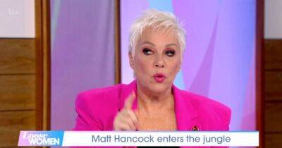 ITV Loose Women's Denise Welch rages about Matt Hancock's I'm A Celeb stint in furious rant - www.dailyrecord.co.uk - Australia - county Suffolk