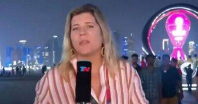 Qatar World Cup reporter robbed live on TV left stunned by police response - www.dailyrecord.co.uk - Argentina - Qatar - city Doha - Ecuador
