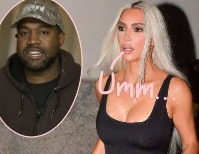 Kim Kardashian Spotted Rocking Yeezys Amid Kanye West's Antisemitic Controversy & Sudden Return To Twitter - perezhilton.com