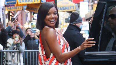 Gabrielle Union Put a Literal Spin on the Bubble Hem—SEE PICS - www.glamour.com - New York