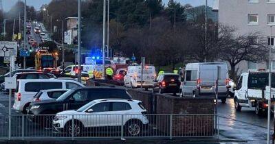 Fife road blocked off after child hit by car outside school gates - dailyrecord.co.uk - Scotland