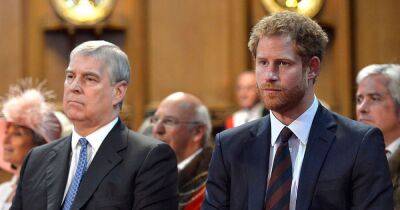 Prince Harry and Andrew were 'embarrassed' to be stripped of royal roles - www.dailyrecord.co.uk - USA