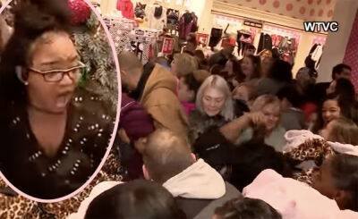 Black Friday Brawls! The Scariest Shopping Moments Caught On Video! - perezhilton.com