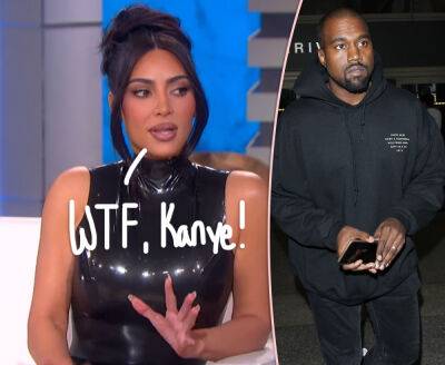 Donald Trump - Jesus Walks - Kim Kardashian Is ‘Disgusted’ That Kanye West Allegedly Showed Explicit Pics Of Her To Employees As Adidas Launches Investigation Into Claims - perezhilton.com - county Stone - Adidas