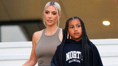 Kim Kardashian - Tiktok - Kim Kardashian Got Her Makeup Done By 9-Year-Old North West for Thanksgiving—Watch the Video - glamour.com - Paris
