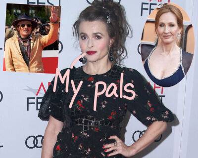 Helena Bonham Carter Says Johnny Depp Is 'Completely Vindicated' & Defends J.K. Rowling From Transphobia Accusations - perezhilton.com - Virginia