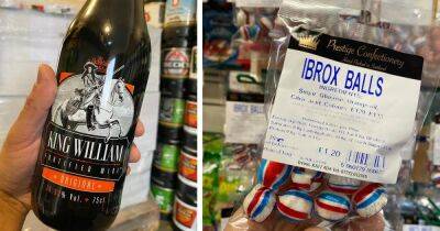 Williams - 'King Billy' wine hits the shelves at Ayrshire shop in cheeky 'Ibrox Balls' promo - dailyrecord.co.uk - county King William