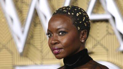 Danai Gurira Wore a Sheer Dress With Gold Accents to 'Black Panther: Wakanda Forever' London Premiere - www.glamour.com - London