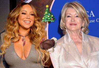 Mariah Carey - Martha Stewart - Mariah Carey & Martha Stewart Are Politely Beefing Over Christmas VS Thanksgiving - perezhilton.com
