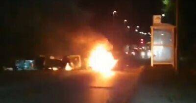 Motor engulfed in fireball as terrifying video shows Edinburgh Bonfire Night chaos - www.dailyrecord.co.uk - Scotland