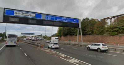 Pedestrian rushed to hospital after being hit by car on M8 in Glasgow - dailyrecord.co.uk - Scotland