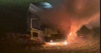 Tiktok - Firework thugs post TikTok videos boasting over torched Scots care home minibus - dailyrecord.co.uk - Scotland