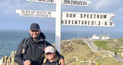 Aberfoyle father and daughter complete UK walk to raise autism awareness - dailyrecord.co.uk - Britain - Beyond