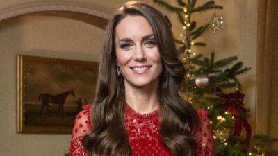 Kate Middleton Hopped on the Sheer Dress Trend For Her Upcoming Christmas Special—See Pics - www.glamour.com