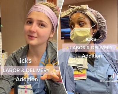 Atlanta Nurses Under Fire For ‘Disrespectful And Unprofessional’ Viral TikTok Video Making Fun Of Maternity Patients! - perezhilton.com - Atlanta