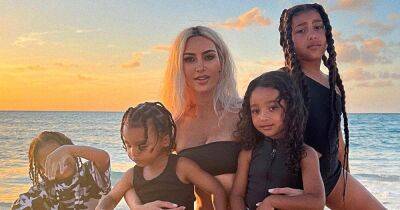 Kim Kardashian Says She’s ‘Fulfilled’ While Sharing Beach Photo With Her Children - www.usmagazine.com - Chicago