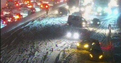 Motorway mayhem as drivers stuck overnight in standstill traffic amid freezing temperatures - www.dailyrecord.co.uk