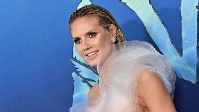 Heidi Klum Wore an Otherworldly Transparent Gown to the 'Avatar' Premiere—See Pics - www.glamour.com - Hollywood - Tokyo