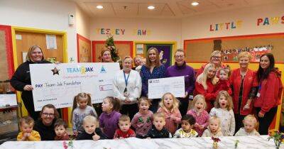Christmas comes early as nursery kids hand over cheques to charity - www.dailyrecord.co.uk