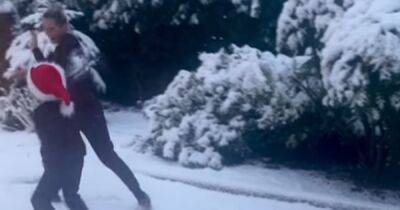 Helen Flanagan shares adorable footage as she plays around in snow with kids - www.dailyrecord.co.uk