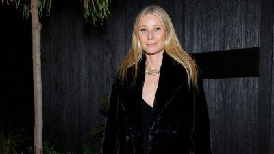 Gwyneth Paltrow Makes the LBD Look Cosy for Christmas—See Photos - www.glamour.com