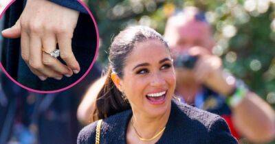 Meghan Markle’s Engagement Ring From Prince Harry: Everything to Know About the Original, Wedding Band, Redesign and More - www.usmagazine.com - Britain - California - Botswana