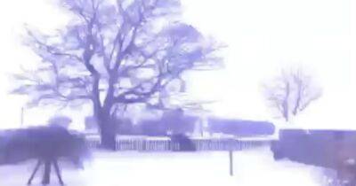Thundersnow captured near Scots town as rare phenomenon seen in video footage - www.dailyrecord.co.uk - Britain - Spain - Scotland - city Aberdeen